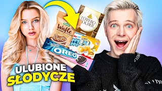 TESTUJĘ ULUBIONE SŁODYCZE MARLENY SOJKI 😱🍭 | Dominik Rupiński