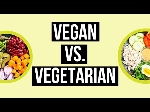 Vegan Vs. Vegetarian Diet: The Difference - YouTube