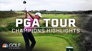 PGA Tour Champions Highlights: The Senior Open, Round 2 | Golf Channel