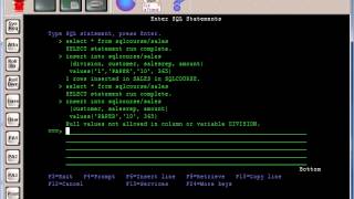 AS/400 & IBM i SQL Create Table 5