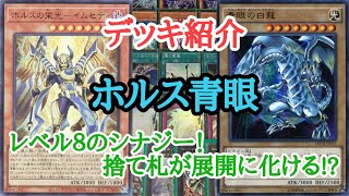 【遊戯王】　相性良すぎ！『ホルス青眼』デッキの紹介