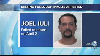 Missing Laumaka work furlough inmate arrested.