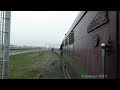 Last class TEP60-0149 locomotive in Minsk City Belarus cab ride