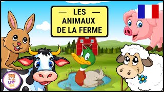 LES ANIMAUX DE LA FERME | Apprends les Noms et les Sons | Vidéo Éducative pour Enfants