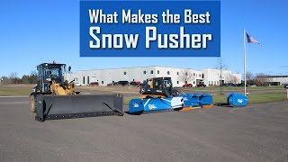 What makes the best snow pusher?