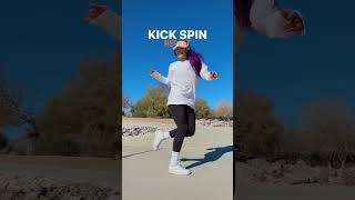 Kick Spin Shuffle Tutorial #shuffledance #shuffletutorial