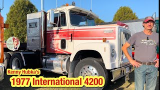 Kenny Hubka's 4200 International Harvester Truck Tour - with Detroit Diesel \u0026 Mercury Sleeper!