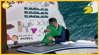 Father and son share special moment on World Autism Awareness Day