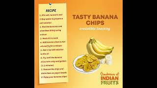 Homemade Indian Banana Chips | Indian Fruits