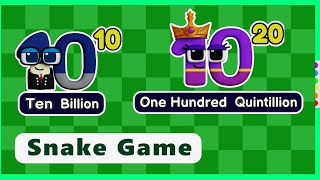 Wonderland | Snake Game - Animation | Ten Billion to Googol | Big Numbers | Large Numbers