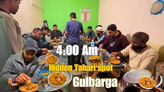 Gulbarga Ki famous Tahari | 4:00 am Hidden Tahari Place hai Guy’s 🤩 | sohail vlogs #tahari