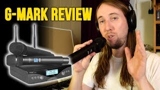 G-MARK G320AM Wireless Microphone System Review!