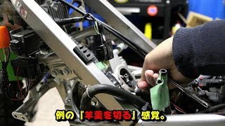 オフ車始めました。　第108話　KLX125　タペット調整＆燃料ポンプ・タイヤ交換♪