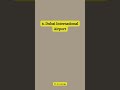 best top 10 international airports in the world..✈️