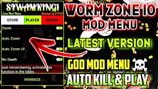 Worms Zone.io God Mod Menu | worms zone mod apk no death | Worms Zone.io Mod Menu