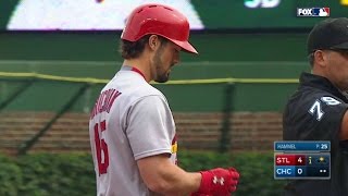 STL@CHC: Grichuk plates two with single to left field