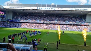 Rangers Legends Match \u0026 Pitch Invasion?! - W/ Gascoigne, Kaka, Figo, GVB, Albertz, Hagi \u0026 More!