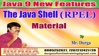 Download Java 9 New Features: The Java Shell (RPEL) Material