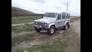 Land Rover Defender 110 off road Cross Axle