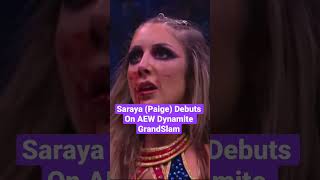 Saraya (Paige) Debuts On AEW Dynamite #short