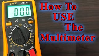 How To Use The Mutimeter CHY A830L Review? All The Functions Of a Multimeter Explained