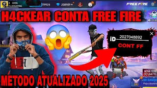 COMO H4CKEAR CONTA DO FREE FIRE ATUALIZADO 2025 ✅️ USANDO iD DE JOGO GARENA