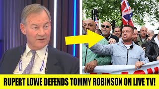 Rupert Lowe Stands Up For Tommy Robinson \u0026 Weekends Protest On Live TV!