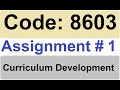 AIOU Solved Assignment No 1 Code 8603 Autumn 2020 | Best Baloch