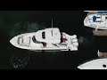 tiara sport 38ls yamaha helm master docking in wind