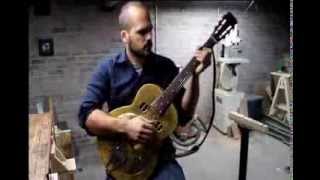 The Black Keys-Dan Auerbach's 1935-1940 Brass body dobro