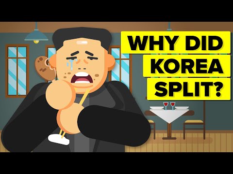 What happened to North and South Korea after the war?