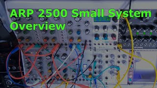 Behringer ARP 2500 system Overview