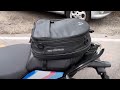 SW- Motech Ion S Tail Bag : perfect motorbike tail bag for short trips and commuting