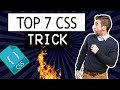 Top 7 CSS Tricks You Definitely Don't Know | [Part three]