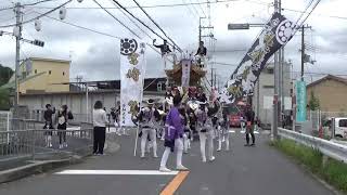 半田東村　だんじり　宮入　入場