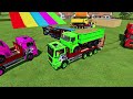 load sugarcane u0026 transporting with man u0026 kamaz trucks farming simulator 22