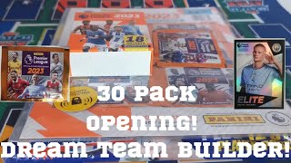 30 PACK OPENING! *NEW* PANINI PREMIER LEAGUE STICKERS & Draft Dream Team Builder!