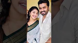 Sidhu🥰shreya love journey| #actor #viral #karukarukarupayi #sidhu #shreya #serial