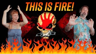 FILLED WITH A FIERY RAGE! Mike & Ginger React to BURN MF by FIVE FINGER DEATH PUNCH, ft ROB ZOMBIE