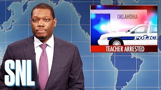 Weekend Update on Oklahoma Teacher's Arrest - SNL