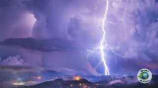 Inmensas Tormentas De Rayos y truenos. Imagenes Imponentes.