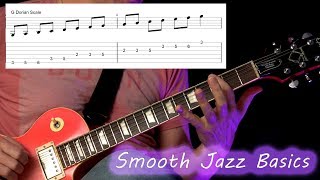 Smooth Jazz Basic Licks - Guitar Lesson