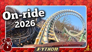 [#Efteling] On-ride PYTHON 2026 (4K)