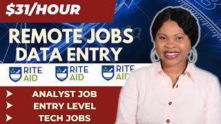 Remote Jobs Hiring Right Now | Healthcare, Data Analyst (Rite Aid)