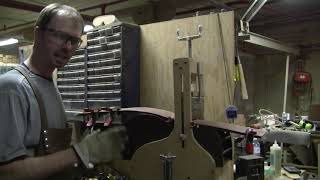 Bending Acoustic Guitar Sides with a Bending Machine.