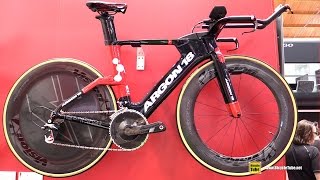 2017 Argon 18 E119 Tri Triathlon Bike - Walkaround - 2016 Eurobike