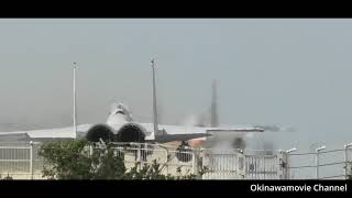 航空自衛隊 F15イーグル戦闘機 (那覇空港 Naha Airport Okinawa)