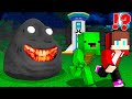 JJ and Mikey ESCAPE from Scary POU.EXE Family Paw Patrol in Minecraft!