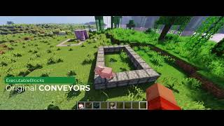 Conveyors | ExecutableBlocks | Minecraft