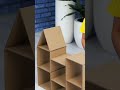 MÓVEIS DIY BARATOS DE PAPELÃO E ARTESANATOS PARA DECORAÇÃO DE CASA #YouTubeShorts